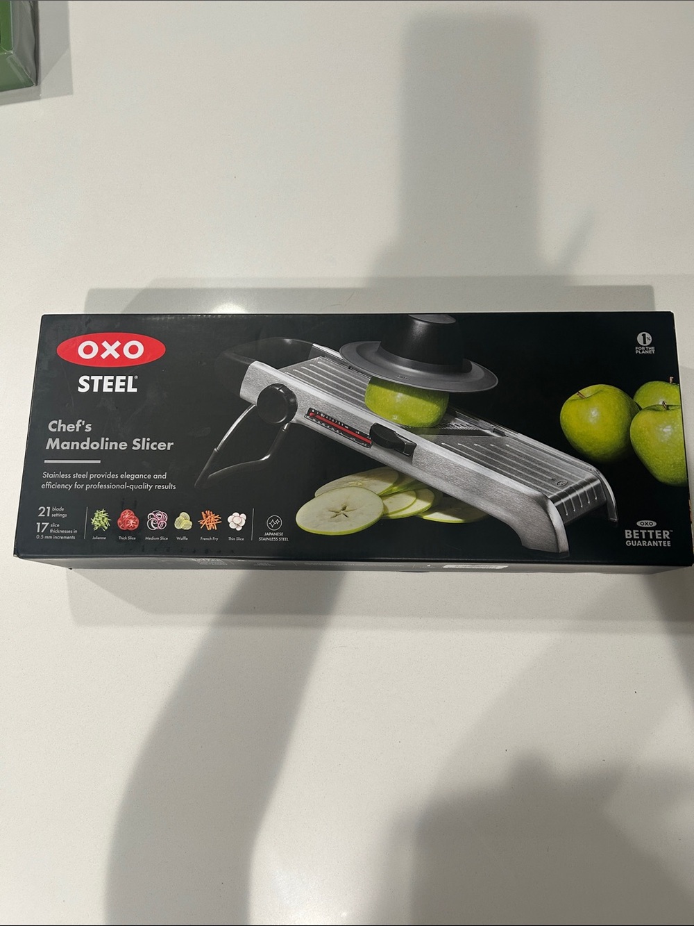 NIB Oxo Steel Chef’s Mandoline Slicer